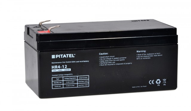 

Аккумуляторная батарея для ИБП Pitatel HR4-12, 12V, 4Ah (HR4-12), HR4-12