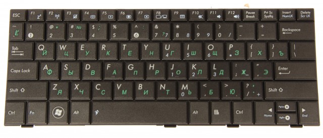 

Клавиатура Pitatel для Asus EEE PC 1004DN RU, черная (KB-009R), KB-009R