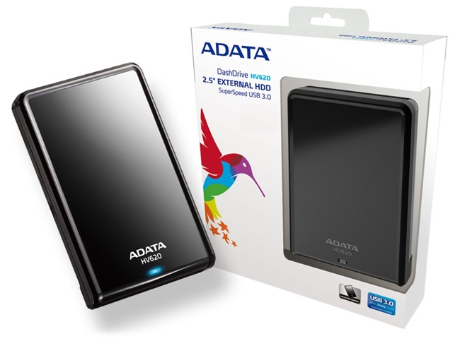 Внешний жесткий диск (HDD) ADATA AHV620S-4TU31-CBK 4Tb, 2.5", черный