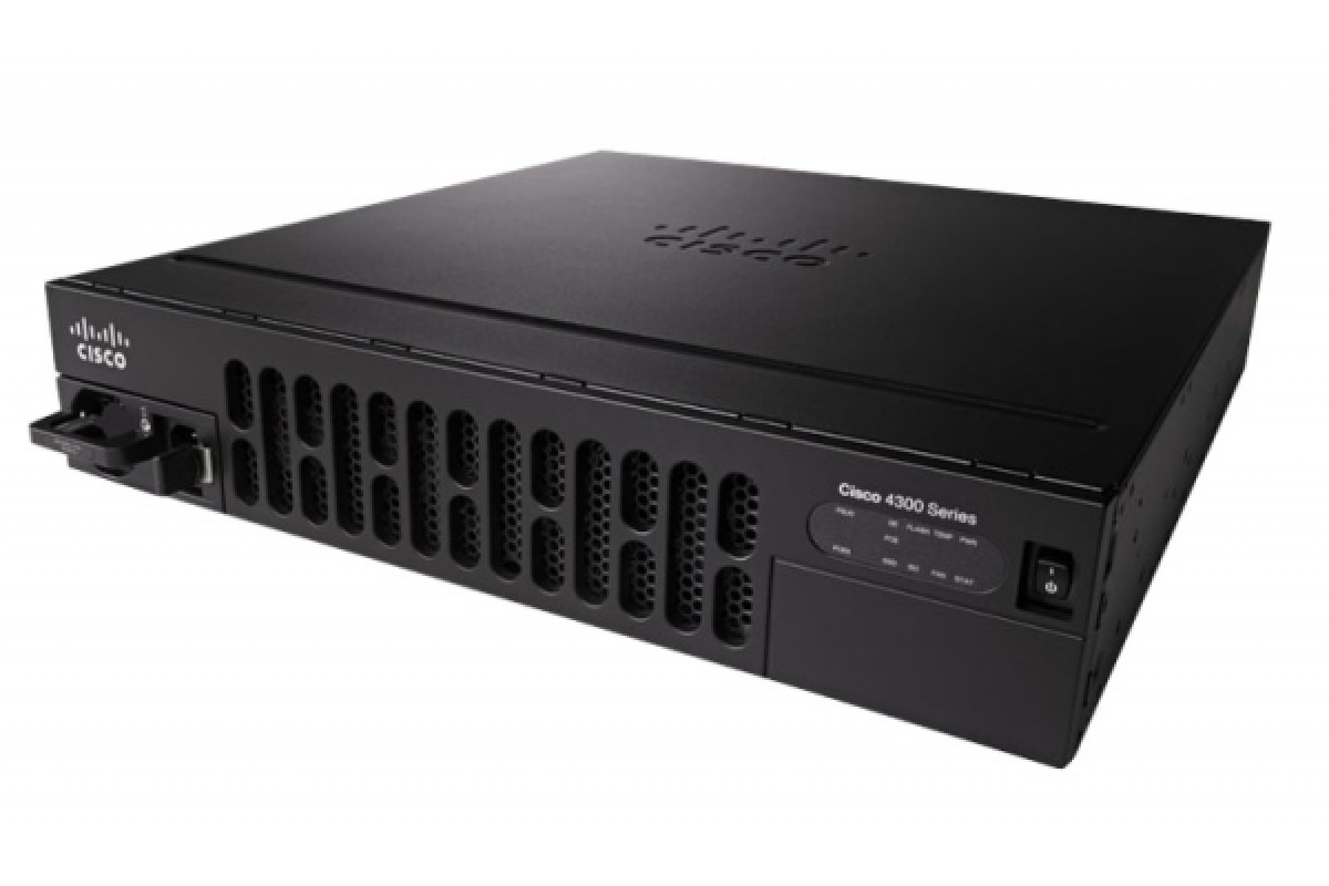 

Маршрутизатор Cisco ISR4351-V/K9 6 port LAN RJ-45, 4G FLASH, 4G RAM, 3хSFP, 3хUSB2.0, ISR4351-V/K9