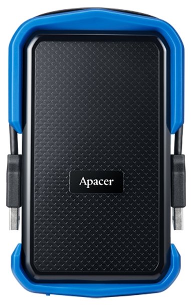 

Внешний жесткий диск (HDD) APACER 2Tb AC631, 2.5", USB 3.1, черный/синий (AP2TBAC631U-1), AP2TBAC631U-1