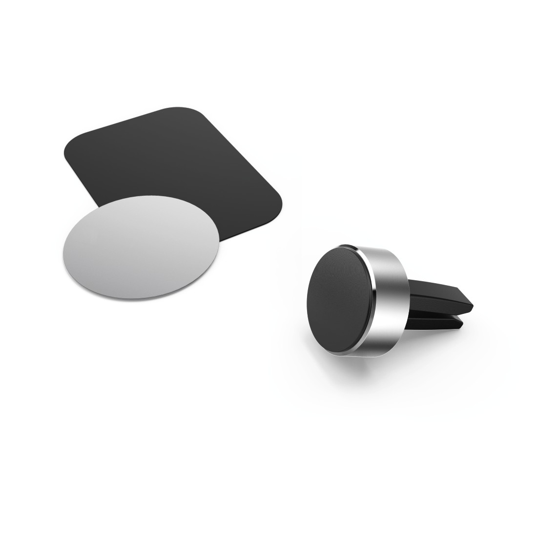 

Держатель автомобильный Hama Magnet Alu, серебристый (00173765), Magnet Alu