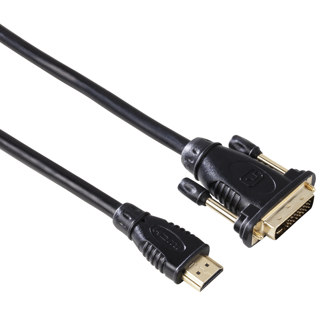 

Кабель Hama HDMI-DVI-D позолоченные штекеры, 2m (H-34033)