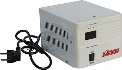 

Стабилизатор напряжения Powerman AVS 500A, 500 VA, 500 Вт, EURO, белый, AVS 500A