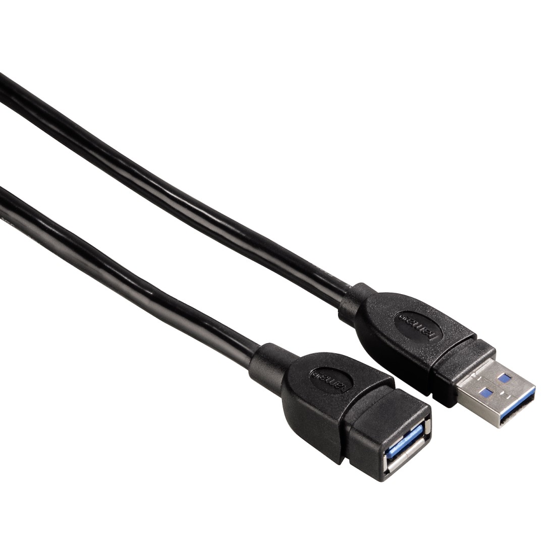 

Кабель USB 3.0 A(m)-USB3.0(Af) удлинитель, Hama, 1.8m, черный (54505)