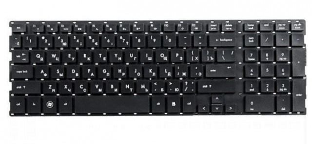 

Клавиатура Pitatel для HP ProBook 4510S/4515S/4710S RU , черная (KB-589R), KB-589R