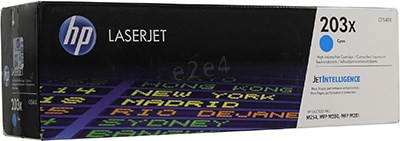 

Картридж лазерный HP 203X/CF541X, голубой, 2500 страниц, оригинальный для HP Color LJ Pro M254dw/M254nw/M280nw/M281fdn/M281fdw, 203X