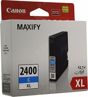 Картридж Canon PGI-2400XL C (9274B001), голубой