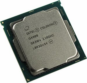 Процессор Intel Celeron-G4900 Coffee Lake, 2C/2T, 3100MHz 2Mb TDP-54 Вт Socket1151 tray (OEM) (Совместимы только с 3хх чипсетами!) (CM8068403378112SR3W4)
