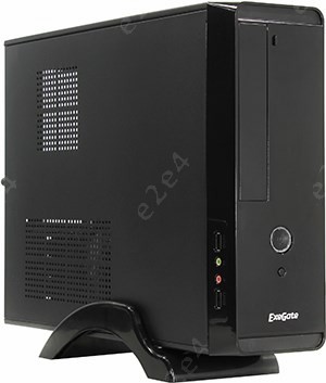 

Корпус ExeGate MI-209, mATX, Slim-Desktop, черный, 300 Вт (EX268698RUS), MI-209