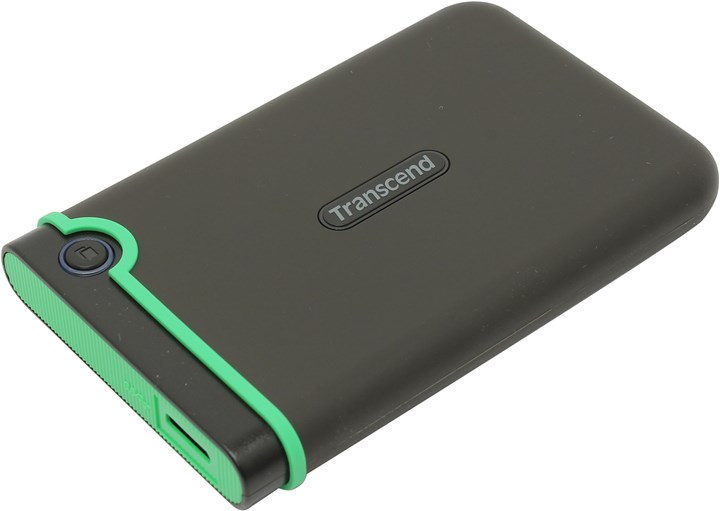 

Внешний жесткий диск (HDD) Transcend 1Tb StoreJet 25M3S, 2.5", USB 3.0, черный/зеленый (TS1TSJ25M3S), TS1TSJ25M3S