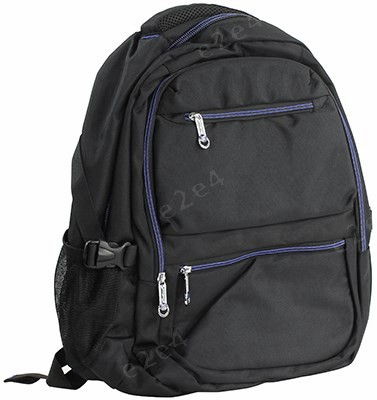 

15.6" Рюкзак Continent BP-101 BB черный/синий, BP-101 BB