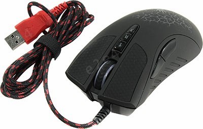 

Мышь проводная A4Tech Bloody A90 Blazing, 4000dpi, оптическая светодиодная, USB, черный, Bloody A90 Blazing