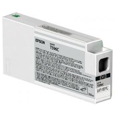 

Картридж струйный Epson T596C (C13T596C00), белый, оригинальный, объем 350мл, для SP WT7900, T596C