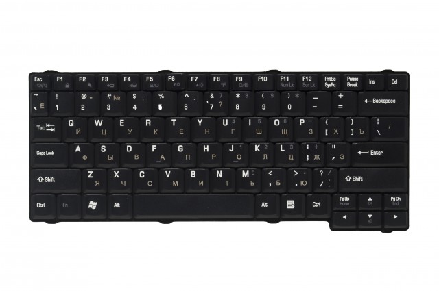 

Клавиатура Pitatel для Toshiba Satellite L10/L15 RU, черная (KB-410R), KB-410R