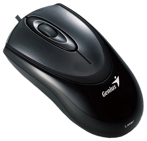 Мышь Genius NetScroll 220 Laser, USB, черный