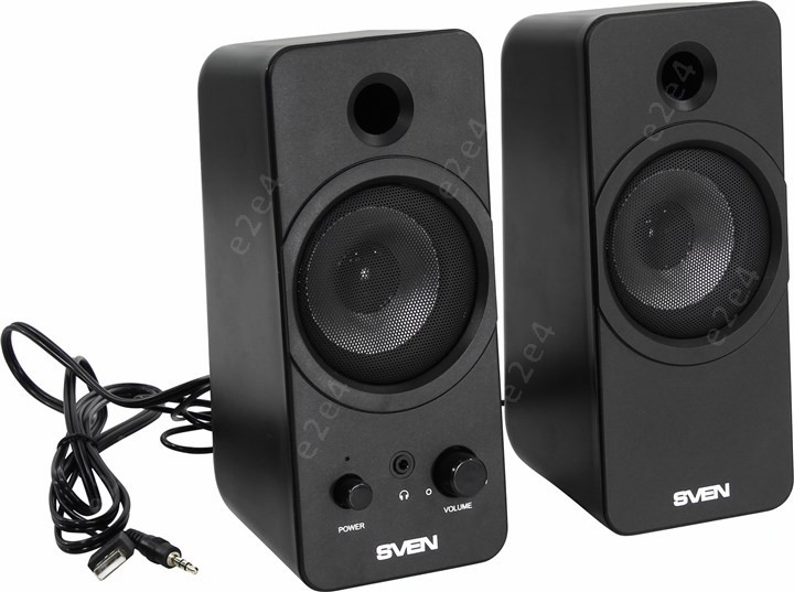 

Акустика 2.0 SVEN 430, 6 Вт, черный, 430