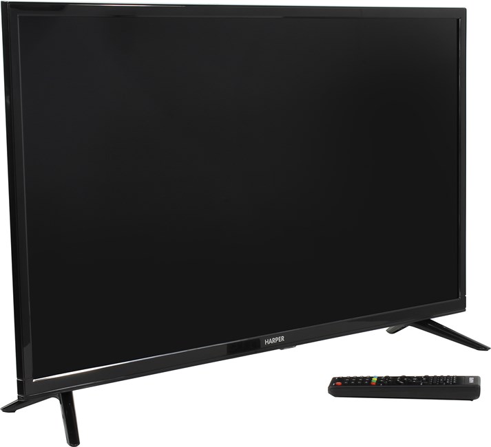 

Телевизор 32" HARPER 32R670T, HD, 1366x768, DVB-T2 /C /S2, HDMIx2, USBx1, черный, 32R670T