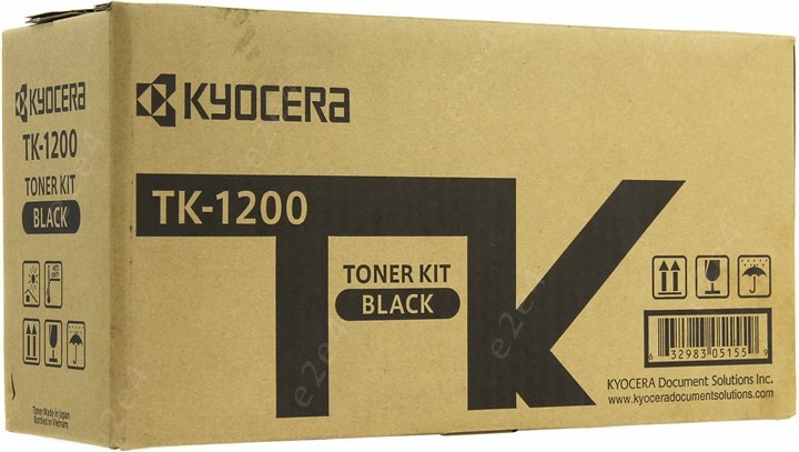 Картридж лазерный Kyocera TK-1200/1T02VP0RU0, черный