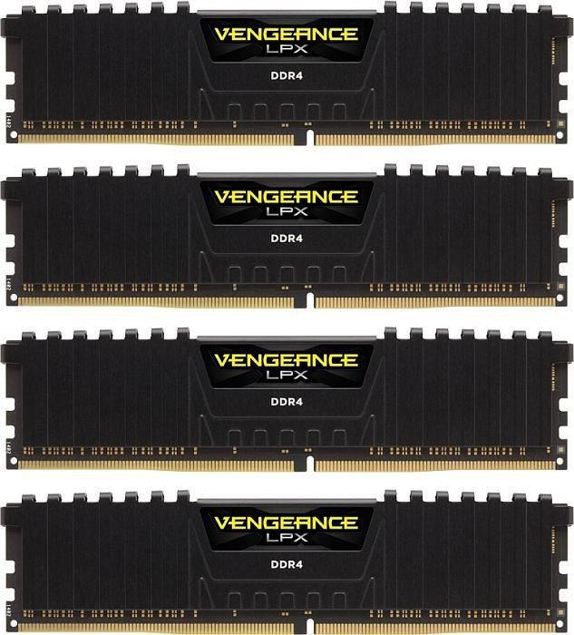 Комплект памяти DDR4 DIMM 64Gb (4x16Gb), 3466MHz Corsair (CMK64GX4M4B3466C16)