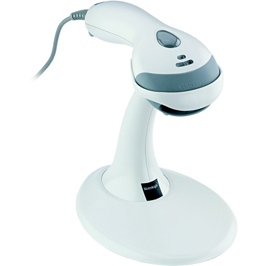 

Сканер штрих-кода Honeywell Voyager MS9540, ручной, лазерный, USB, 1D, подставка, кабель USB, светло-серый (MK9540-77A38), MS9540