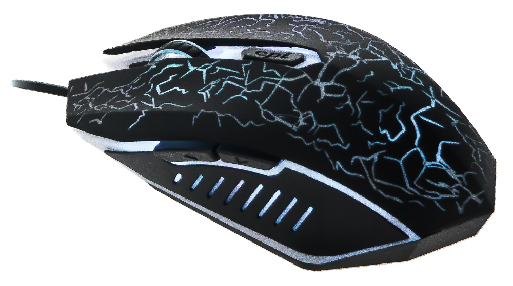 

Мышь проводная Oklick 895G HELLFIRE, 2400dpi, оптическая светодиодная, USB, черный, 895G HELLFIRE