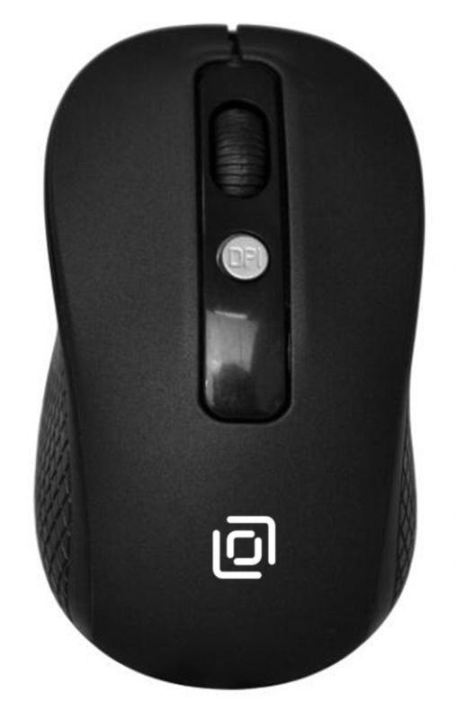 

Мышь беспроводная Oklick 645MW, 1600dpi, оптическая светодиодная, USB, черный, 645MW