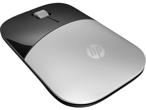 Мышь беспроводная HP Z3700, 1200dpi, оптическая светодиодная, Wireless, USB, серебристый (x7q44aa)