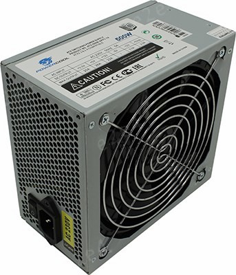 

Блок питания 500Вт ATX PowerCool ATX 120mm, 120 мм, ATX 120mm