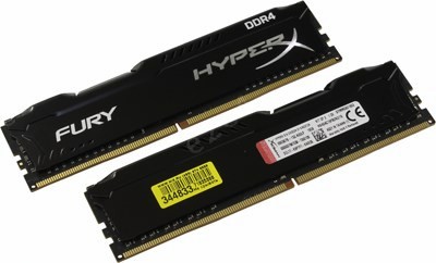 Комплект памяти DDR4 DIMM 16Gb (2x8Gb), 3466MHz Kingston (HX434C19FB2K2/16)