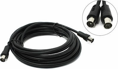 

Кабель TV(M)-TV(F), 5 м Telecom
