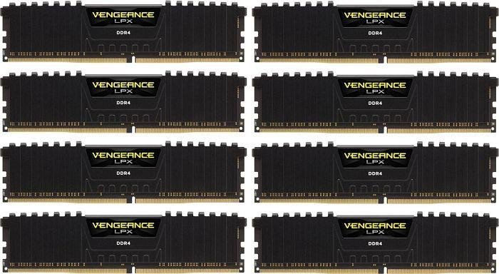 Комплект памяти DDR4 DIMM 128Gb (8x16Gb), 3000MHz Corsair (CMK128GX4M8B3000C16)
