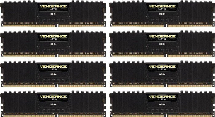 Комплект памяти DDR4 DIMM 128Gb (8x16Gb), 3200MHz Corsair (CMK128GX4M8B3200C16)