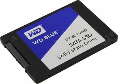 

Твердотельный накопитель (SSD) Western Digital 1Tb Blue, 2.5", SATA3 (WDS100T2B0A)