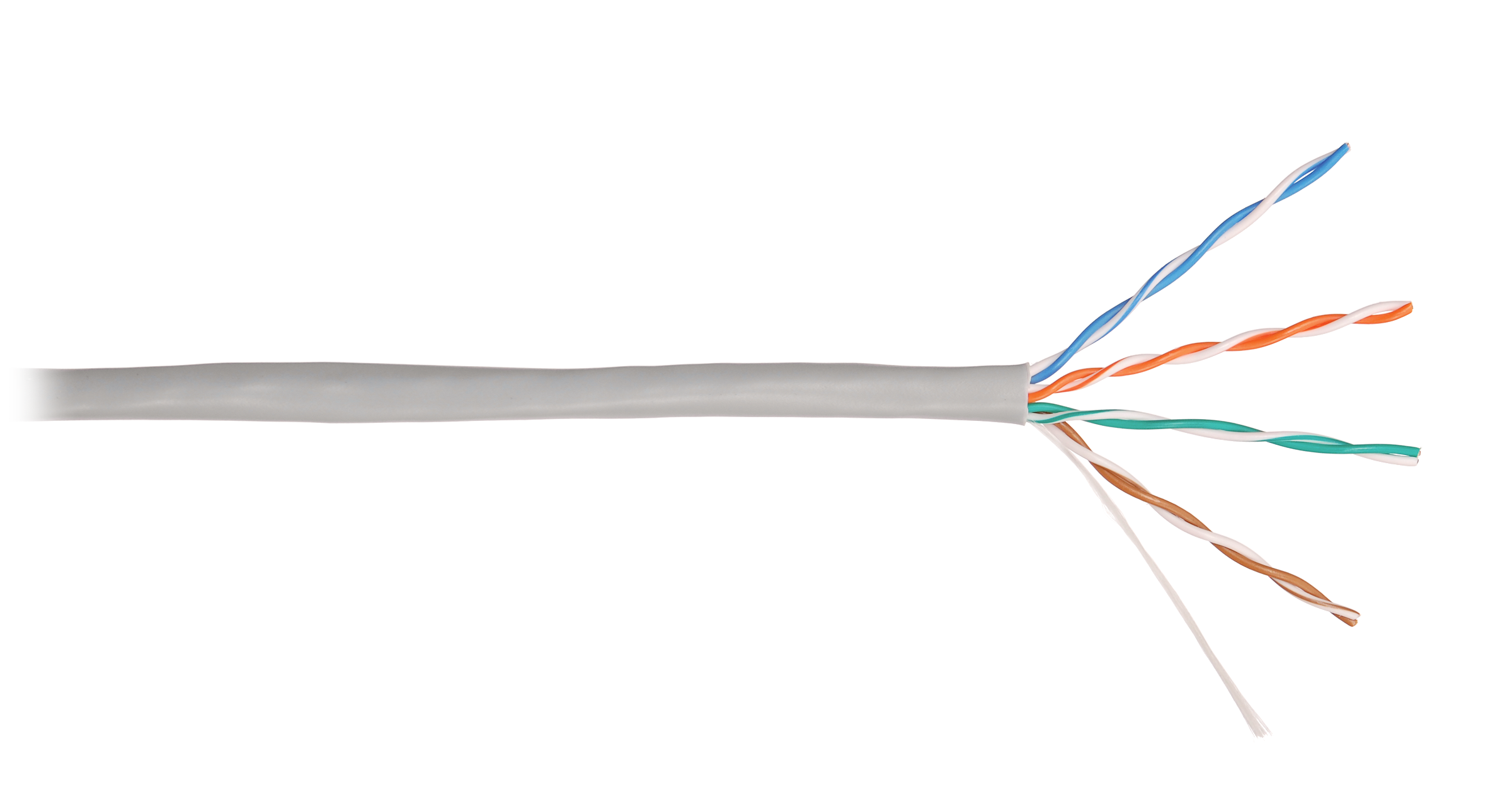 Витая пара NIKOLAN UTP кат.5e 4 пары CU 305м. (NKL 2100A-GY)