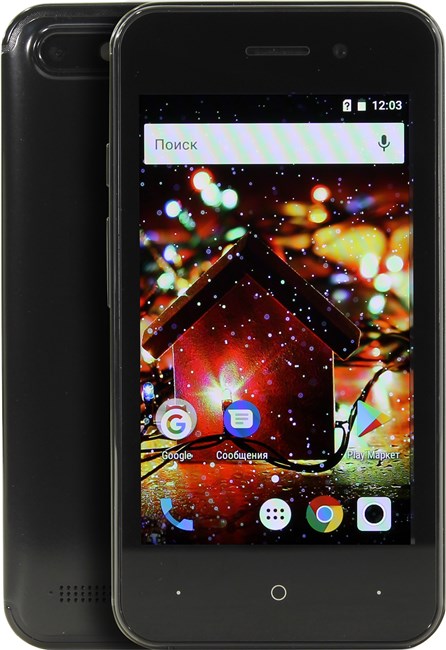 

Смартфон DIGMA HIT Q401 4", 800x480 TN, Spreadtrum SC7731C, 1Gb RAM, 8Gb, 3G, WiFi, BT, 2x Cam, 2-Sim, 1600mAh, Android 7.0, черный (1013092), HIT Q401