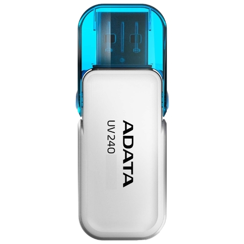 Флешка 16Gb USB 2.0 ADATA UV240, белый (AUV240-16G-RWH)