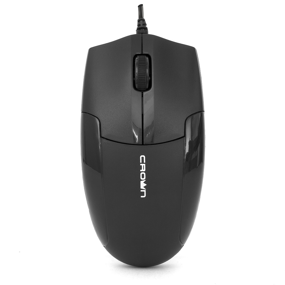 

Мышь проводная Crown CMM-047, 1000dpi, оптическая светодиодная, USB, черный, CMM-047