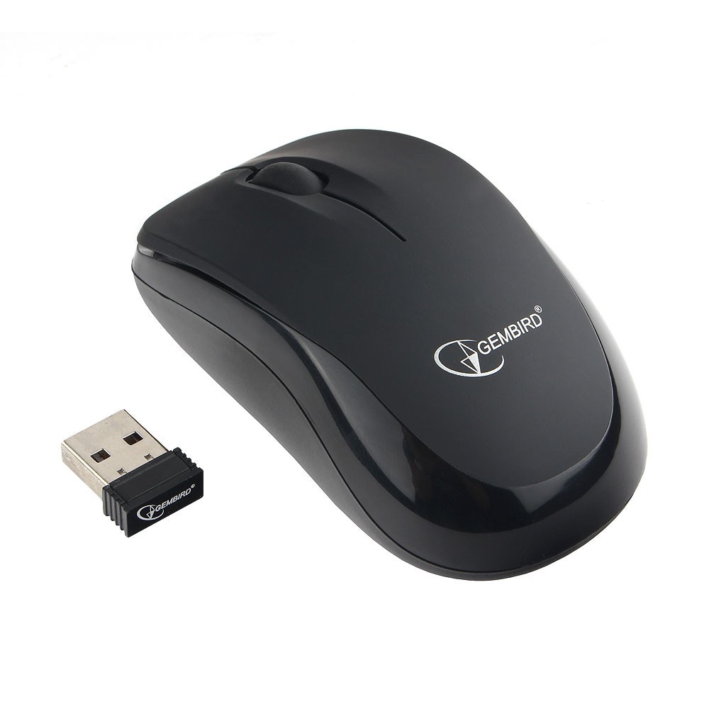

Мышь беспроводная Gembird MUSW-360, 1000dpi, оптическая светодиодная, USB, черный (MUSW-360), MUSW-360