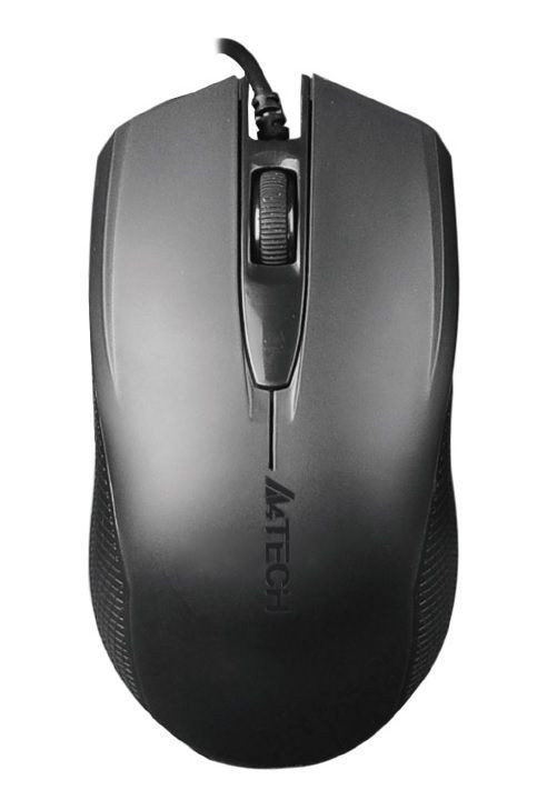 

Мышь проводная A4Tech OP-760, 1000dpi, оптическая светодиодная, USB, черный, OP-760