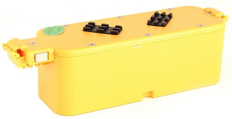 Аккумулятор Pitatel для iRobot Roomba 400/405/410/415/416/418/4000/4905, 14.4V, 2000mAh, желтый, 1 шт. (VCB-001-IRB.R400-20M)