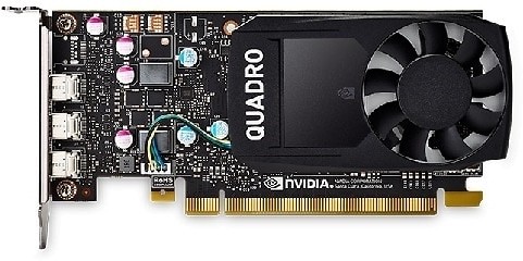 Видеокарта DELL NVIDIA Quadro Quadro P400, 2Gb DDR5, 64bit, PCI-E, 3miniDP, Bulk (490-BDTB)