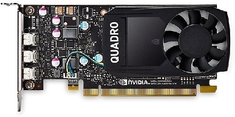 

Видеокарта DELL NVIDIA Quadro Quadro P400, 2Gb DDR5, 64bit, PCI-E, 3miniDP, Bulk (490-BDTB)