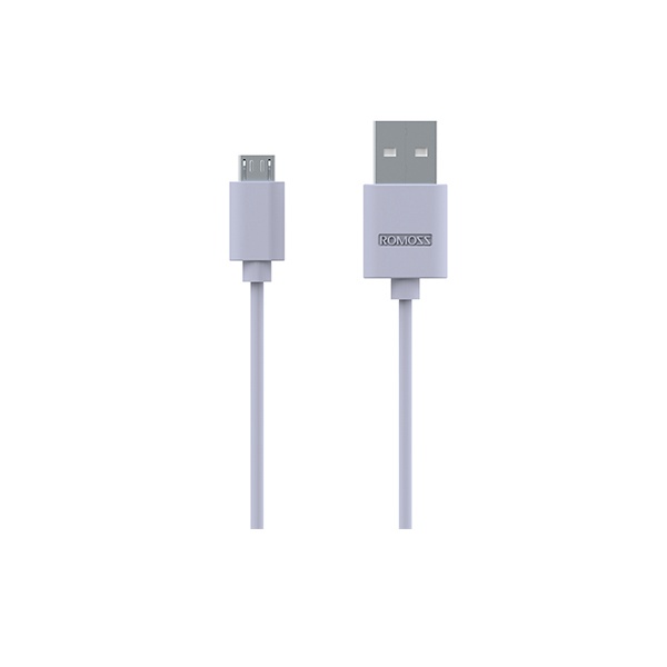 

Кабель USB2.0(Am)-Micro USB, ROMOSS, 1м, белый (CB05-101-03)