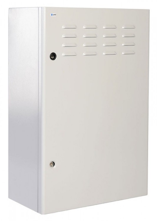Шкаф уличный всепогодный настенный 18U 600x330 мм, металл, серый, в сборе, ЦМО ШТВ-Н ШТВ-Н-18.6.3-4ААА (30550340202)