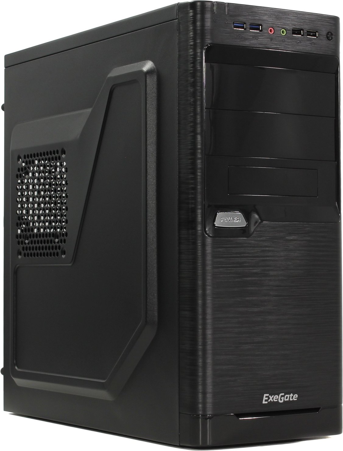 

Корпус ExeGate XP-330U, ATX, Midi-Tower, черный, 600 Вт (EX272730RUS), XP-330U