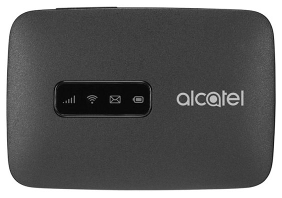 

Модем 2G/3G/4G Alcatel Link Zone USB Wi-Fi Firewall +Router внешний черный (MW40V-2AALRU1), MW40V-2AALRU1