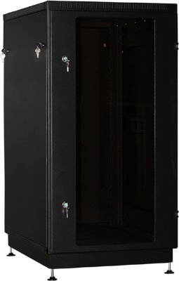 

Шкаф телекоммуникационный напольный 18U 600x600 мм, стекло, черный, разборный (3 места), NT PRACTIC 2 MG18-66 B, MG18-66 B
