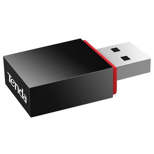 

Адаптер Wi-Fi Tenda U3, 802.11n, 2.4 ГГц, до 300 Мбит/с, 20 дБм, USB, U3