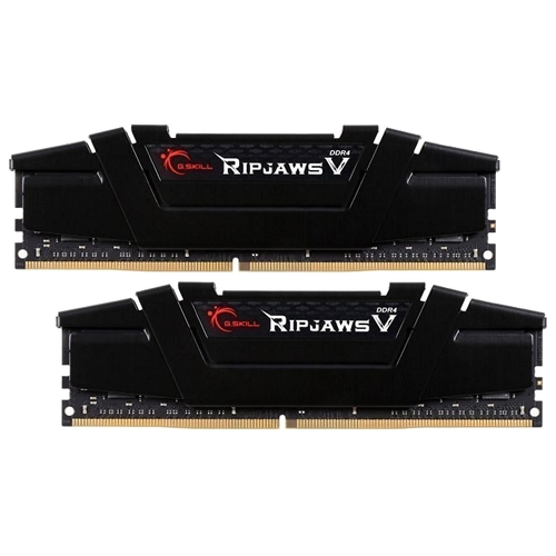 

Комплект памяти DDR4 DIMM 32Gb (2x16Gb), 3200MHz, CL16, 1.35 В, G.Skill, Ripjaws V (F4-3200C16D-32GVK), F4-3200C16D-32GVK